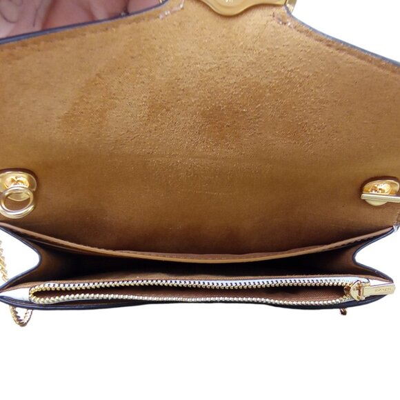 Coach Like New Georgie Crossbody Bag in Signature Canvas & Leather - Picture 5 of 6